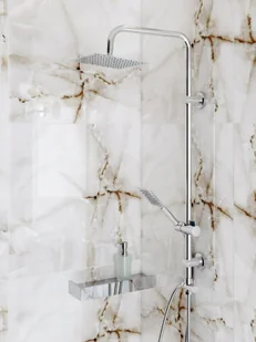 DESZCZOWNICA zestaw prysznicowy natrysk prysznic TOBA - Deszczownice DESZCZOWNICA zestaw prysznicowy natrysk prysznic TOBA - Deszczownice - miniaturka - grafika 1