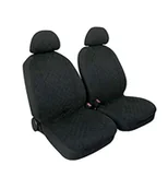 Pokrowce na fotele - Lampa Komplet pokrowców na przednie siedzenia MIKI czarny 54940 - miniaturka - grafika 1