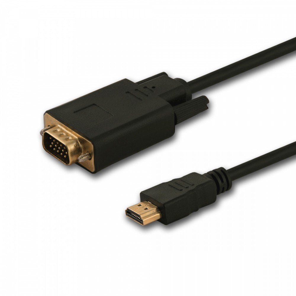Kabel HDMI M - VGA M 1,8m CL-197 Savio SAVKABELCL-197