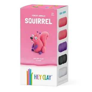 Hey Clay. Masa plastyczna. Wiewiórka Tm Toys - Masy plastyczne - miniaturka - grafika 1