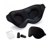 Akcesoria do bielizny - Opaska Na Oczy 3d Do Spania Zaciemniająca + Gratis - miniaturka - grafika 1