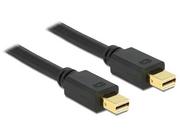 Kable komputerowe i do monitorów - Impakt KABEL DISPLAYPORT MINI M-> DISPLAYPORT MINI M 1.5M 4K DELOCK - miniaturka - grafika 1