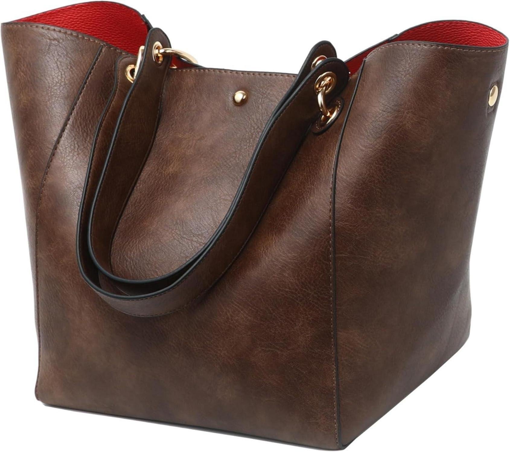 Torebka damska Skórzana torba na ramię Duża pojemność Shopper SQLP