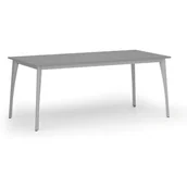 Stoły i stoliki do biura - Stół konferencyjny PRIMO OMEGA, 1800 x 900 mm, podstawa szara, grafitowy - miniaturka - grafika 1
