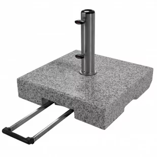TROLLEY 70 kg - granitowy mobilny stojak na parasole - Parasole ogrodowe - miniaturka - grafika 1