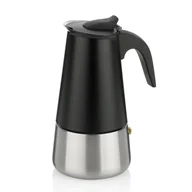 Dzbanki i imbryki - KELA Dzbanek do espresso ze stali nierdzewnej Ferrara czarny 19,5 cm 10,0 cm 300,0 ml - miniaturka - grafika 1