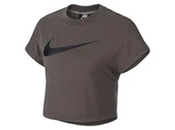 Koszulki i topy damskie - Nike t-shirt damski Brown(ridgerock/Black) XL - miniaturka - grafika 1