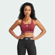 Bielizna sportowa damska - Powerreact Training Medium-Support Techfit Bra - miniaturka - grafika 1