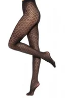 Rajstopy - Gatta Arabesca 01 czarne rajstopy damskie - miniaturka - grafika 1