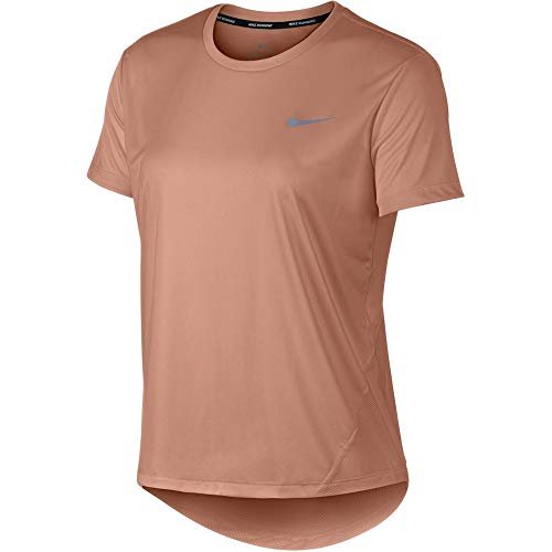 NIKE W Nk Miler Top SS Koszulka z krótkim rękawem Damska