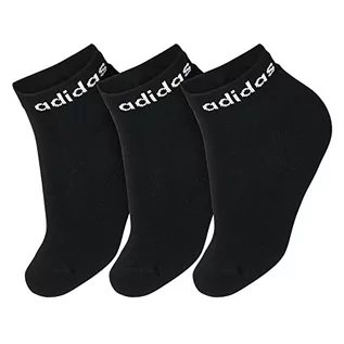 Rajstopy - adidas, Linear Ankle Socks Cushioned Socks 3 Pairs, Rajstopy, Biały M, Wielbiciel Unisex - grafika 1