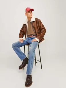 Jack & Jones Dżinsy "Chris" w kolorze niebieskim - Spodnie męskie - miniaturka - grafika 1
