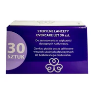 Glukometry i akcesoria dla diabetyków - Evercare Let, lancety sterylne, jednorazowe, 30 sztuk - miniaturka - grafika 1