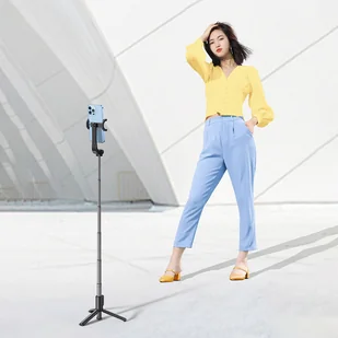 Ugreen selfie stick rozsuwany statyw teleskopowy z pilotem Bluetooth czarny (LP508) - Selfie stick - miniaturka - grafika 9
