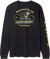 Koszulki męskie - t-shirt męski INDEPENDENT GFL TRUCK CO LS TEE Black - miniaturka - grafika 1