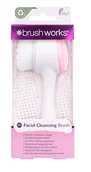 Szczoteczki do twarzy - Brushworks HD Facial Cleansing Brush Biały - miniaturka - grafika 1