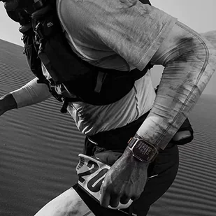 Pasek nylonowy Alogy Sport na rzep do Apple Watch 4/5/6/7/8/SE (38/40/41mm) Czarno-pomarańczowy - Akcesoria do smartwatchy - miniaturka - grafika 5