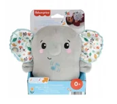 Zabawki interaktywne dla dzieci - Fisher Price Słonik uspokajacz z wibracjami HML65 - miniaturka - grafika 1