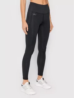 Spodnie damskie - Under Armour Legginsy Motion Full-Length 1361109 Czarny Slim Fit - grafika 1