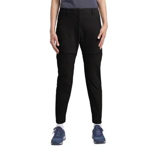 Damskie spodnie z odpinanymi nogawkami Jack Wolfskin HIKEOUT ZIP AWAY PANTS W black - 36S - Spodnie sportowe damskie - miniaturka - grafika 1