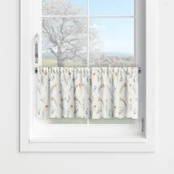 Firany - Zazdrostka Spring Wzór Sp010 | Żonkile I Bazie 45 X 150 Cm - miniaturka - grafika 1