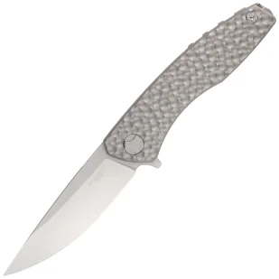 Nóż składany Herbertz Solingen Grey Titanium, Titanium Coating D2 (593013) - Noże - miniaturka - grafika 1