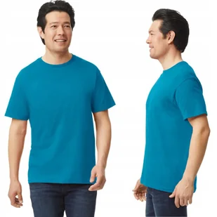 T-shirt Koszulka Męska Bawełna SOFTSTYLE Gildan GI64000 ANTIQ SAPPHIRE L - Koszulki męskie - miniaturka - grafika 1
