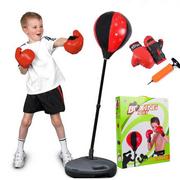 Gruszki treningowe - Zestaw bokserski dla dzieci gruszka na stojaku + rękawice - miniaturka - grafika 1