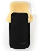 Akcesoria do wózków - Hofbrucker Śpiworek "Luxus" w kolorze czarnym - 95 x 34 cm - miniaturka - grafika 1