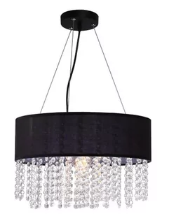 Light Prestige Madryt wisząca czarna LP-81458/1P BK - Lampy sufitowe - miniaturka - grafika 1