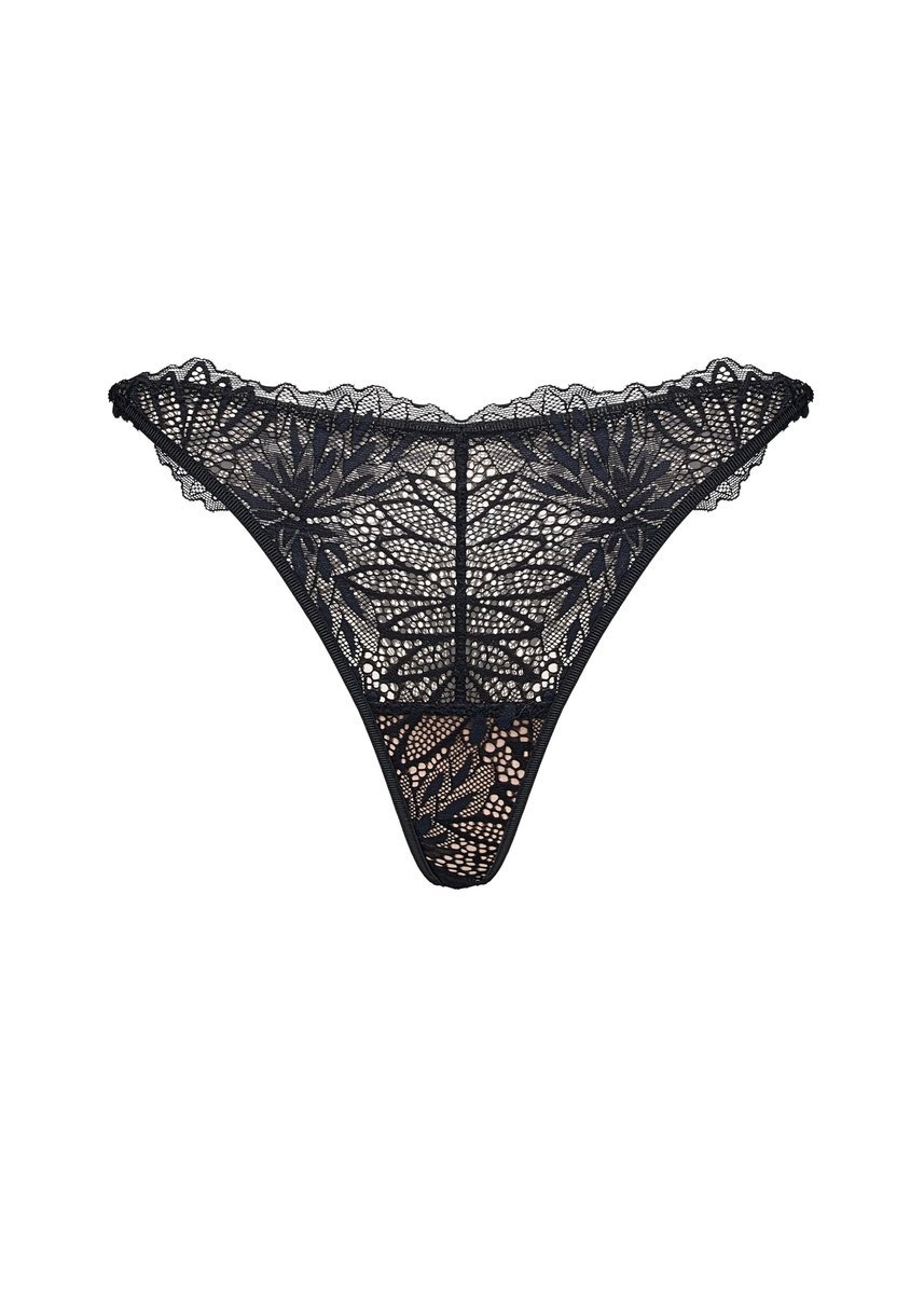 Majtki stringi CELESTE Esotiq czarny L