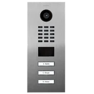 Wideodomofony - Wideodomofon IP dwuprzyciskowy DoorBird D2103V szczotkowana stal nierdzewna V2A - miniaturka - grafika 1