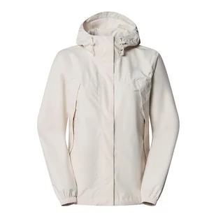 Kurtka The North Face Antora Rain Jacket 0A8BKDQLI1 - biała - Kurtki i kamizelki sportowe damskie - miniaturka - grafika 1