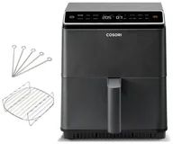 Frytkownice - Cosori CAF-P681S-KEUR Dual Blaze WiFi ciemnoszary - miniaturka - grafika 1