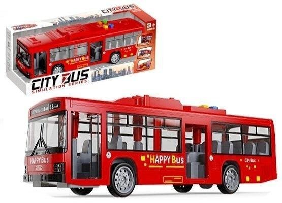 Adar Autobus 1:24 światło, dźwięk 28x7,5x4cm EDUKAMP 5901271639805