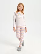 Piżamy dla dziewczynek - Sinsay - Piżama - fioletowy - miniaturka - grafika 1