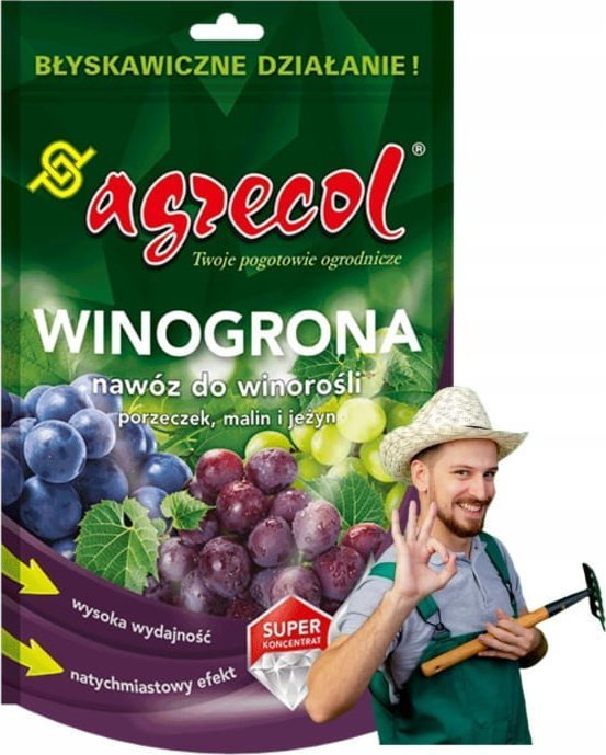 Agrecol Krystaliczny Nawóz do winorośli porzeczek malin i jeżyn 350L roztworu