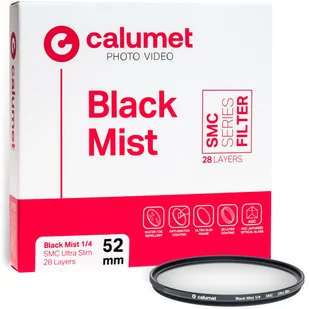 Calumet Filtr Black Mist 1/4 SMC 52 mm Ultra Slim 28 warstw - Kup za 134,10 zł (taniej o 10 %) wpisując w koszyku kod: ORANGECALUMET10 - Filtry fotograficzne - miniaturka - grafika 1