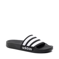 Klapki i japonki damskie - Adidas Klapki adilette Shower AQ1701 Cblack/Ftwwht/Cblack - miniaturka - grafika 1