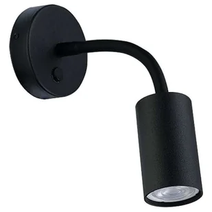Nowodvorski Kinkiet LAMPA ścienna EYE FLEX S 9068 minimalistyczna OPRAWA metalowa tuba na peszlu elastycznym czarna 9068 - Lampy ścienne Nowodvorski Kinkiet LAMPA ścienna EYE FLEX S 9068 minimalistyczna OPRAWA metalowa tuba na peszlu elastycznym czarna 9068 - Lampy ścienne - miniaturka - grafika 2