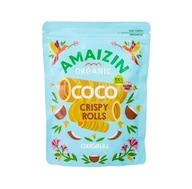 Inne słodycze - Amaizin Rollsy - chrupiące rurki kokosowe 140 g Bio - miniaturka - grafika 1