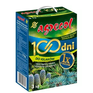 Agrecol nawóz do ozdobnych roślin iglastych sto dni 1500g - Nawozy ogrodnicze - miniaturka - grafika 1