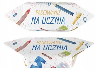Krówki na Pasowanie na Ucznia - upominek dla dzieci i szkół wz 2 1kg - Cukierki - miniaturka - grafika 1