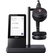 Słuchawki - Yealink WH66 Dual Teams Czarno-srebrne - miniaturka - grafika 1