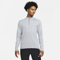 Bluzy sportowe damskie - Nike Dri-FIT Element Szary M - miniaturka - grafika 1