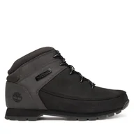 Buty trekkingowe męskie - Trekkingi Timberland Euro Sprint Mid A1KAC Czarny - miniaturka - grafika 1