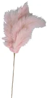 Ozdoby bożonarodzeniowe - EWAX, Pióro strusie jasno różowe 67cm - miniaturka - grafika 1