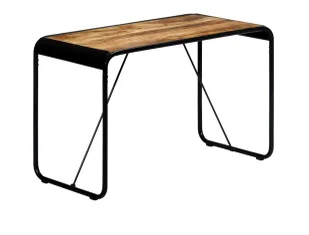 Stół jadalniany loft lite drewno brązowy Strit 3X - Stoły - miniaturka - grafika 1