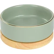 Miski dla psów - WIĘCEJ Ceramiczna miska do jadalni miętowy 200 ml - miniaturka - grafika 1