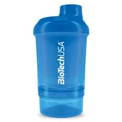 Shakery barmańskie - BioTech USA Shaker Nano, czarny, 300 ml - miniaturka - grafika 1